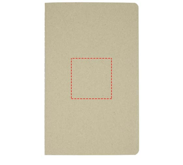 Gianna recycled cardboard notebook